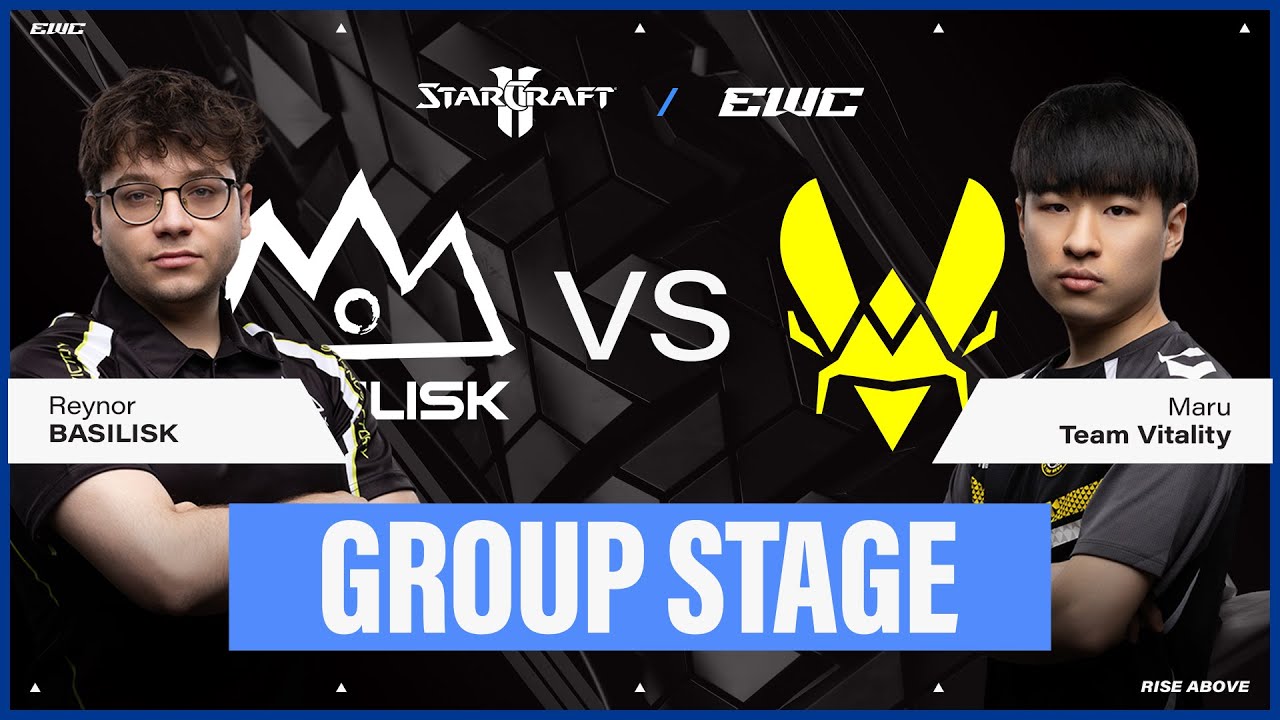 Reynor vs Maru | StarCraft II at EWC 25 - Day 2 - Group Stage