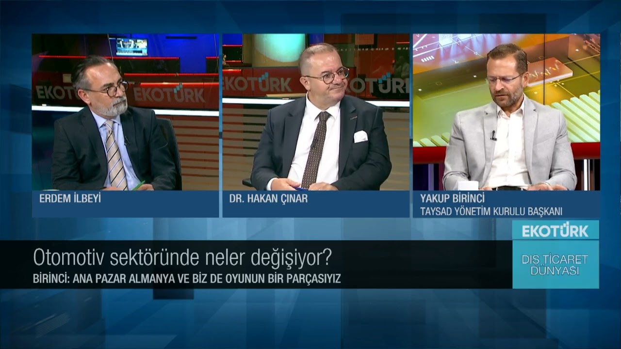 TAYSAD Başkanı Yakup Birinci, EKOTÜRK'e konuk oldu.