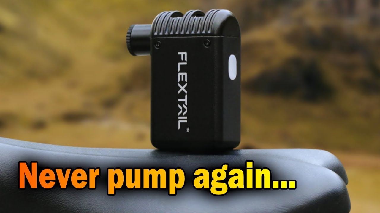Never use a Pump Again! // Flextail Tiny Bike Pump Review