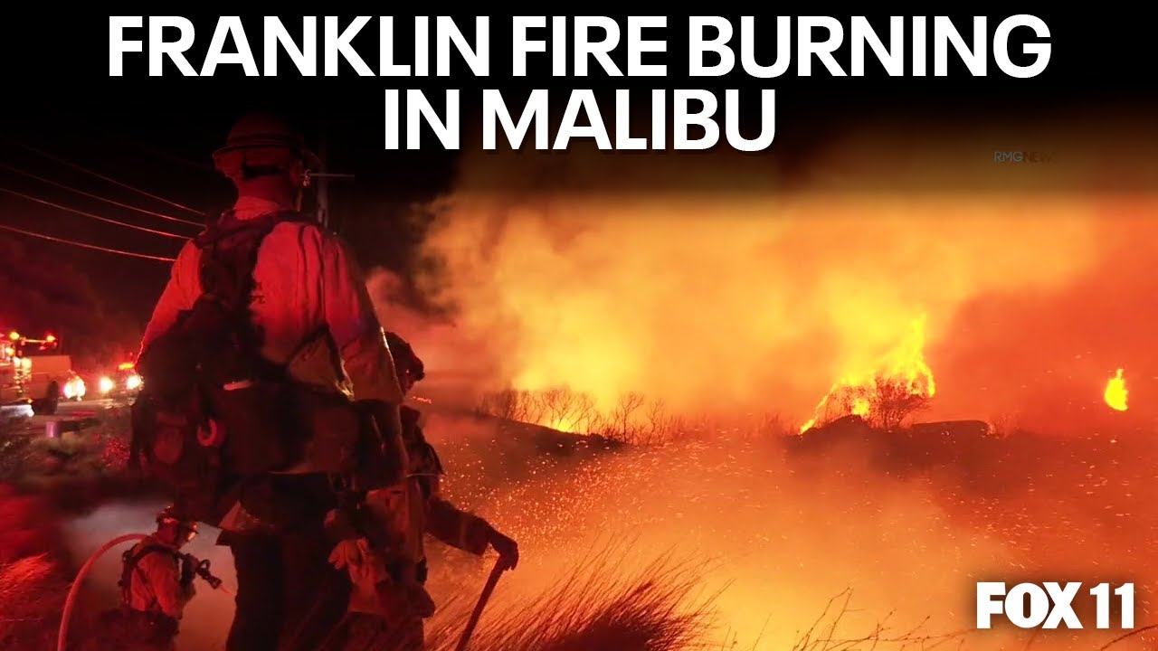 Crews battling massive fire in Malibu: TEAM COVERAGE