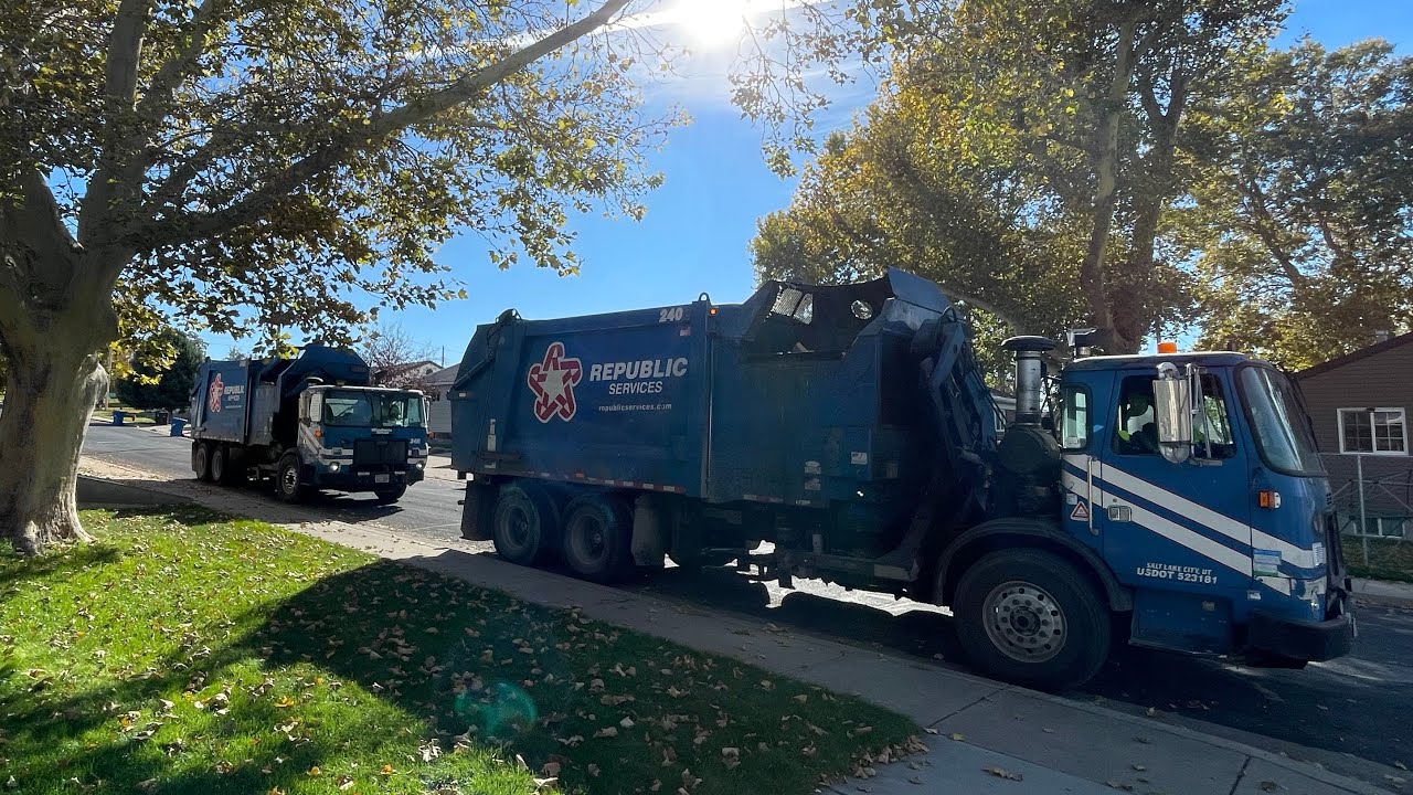 Tag teaming on trash and recycling 