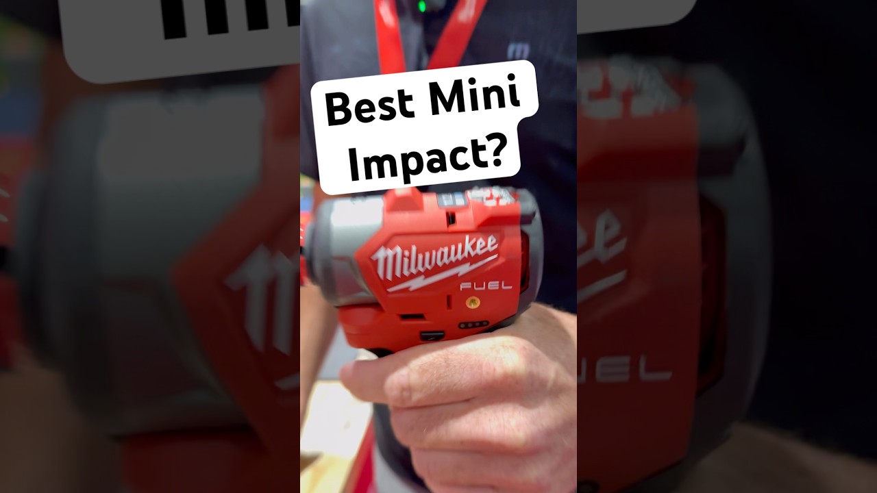Best small impact by ​⁠@MilwaukeeTool is small but mighty! M12 subcompact 3/8 or 1/4