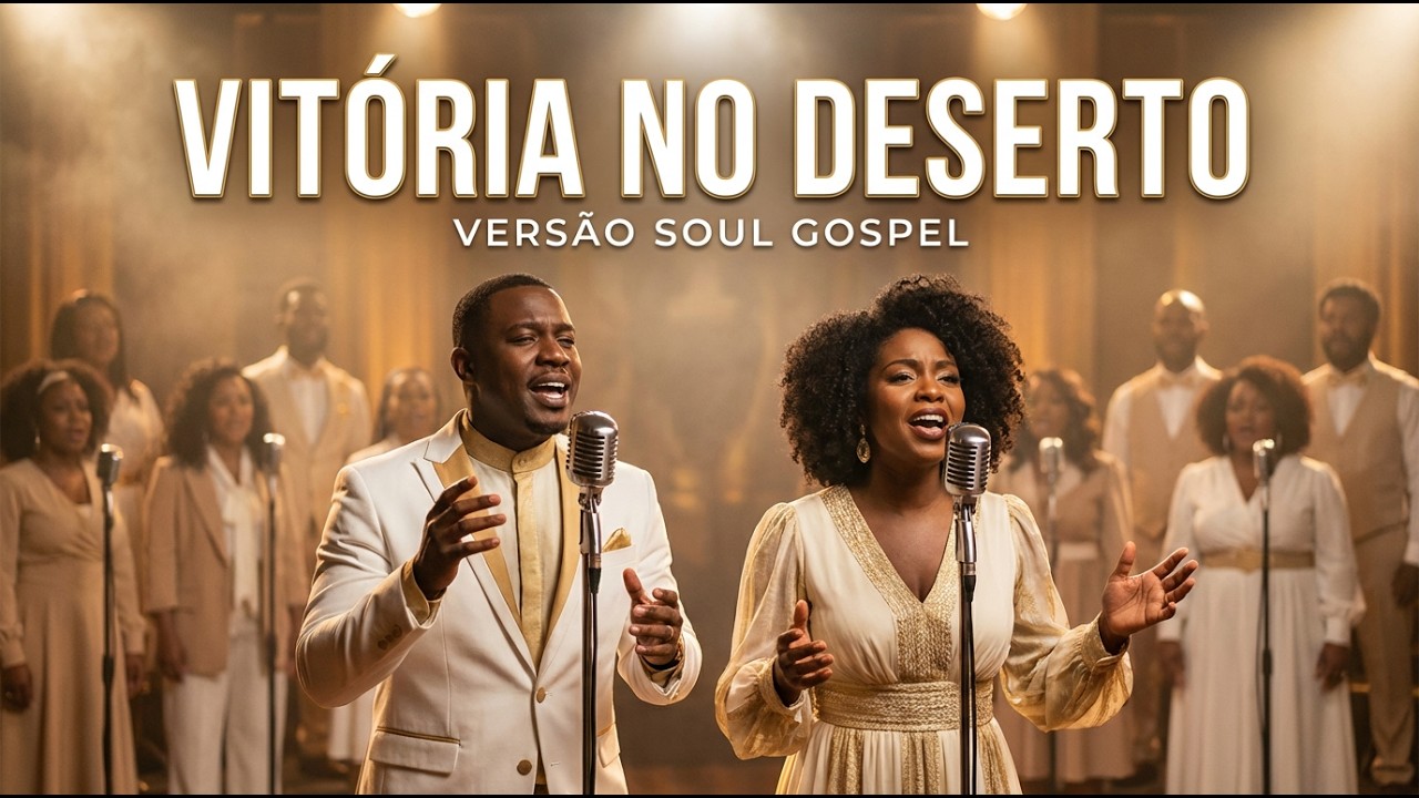 VITÓRIA NO DESERTO 🔥 Essa Música Vai Renovar Sua Fé (Soul Gospel Cover)