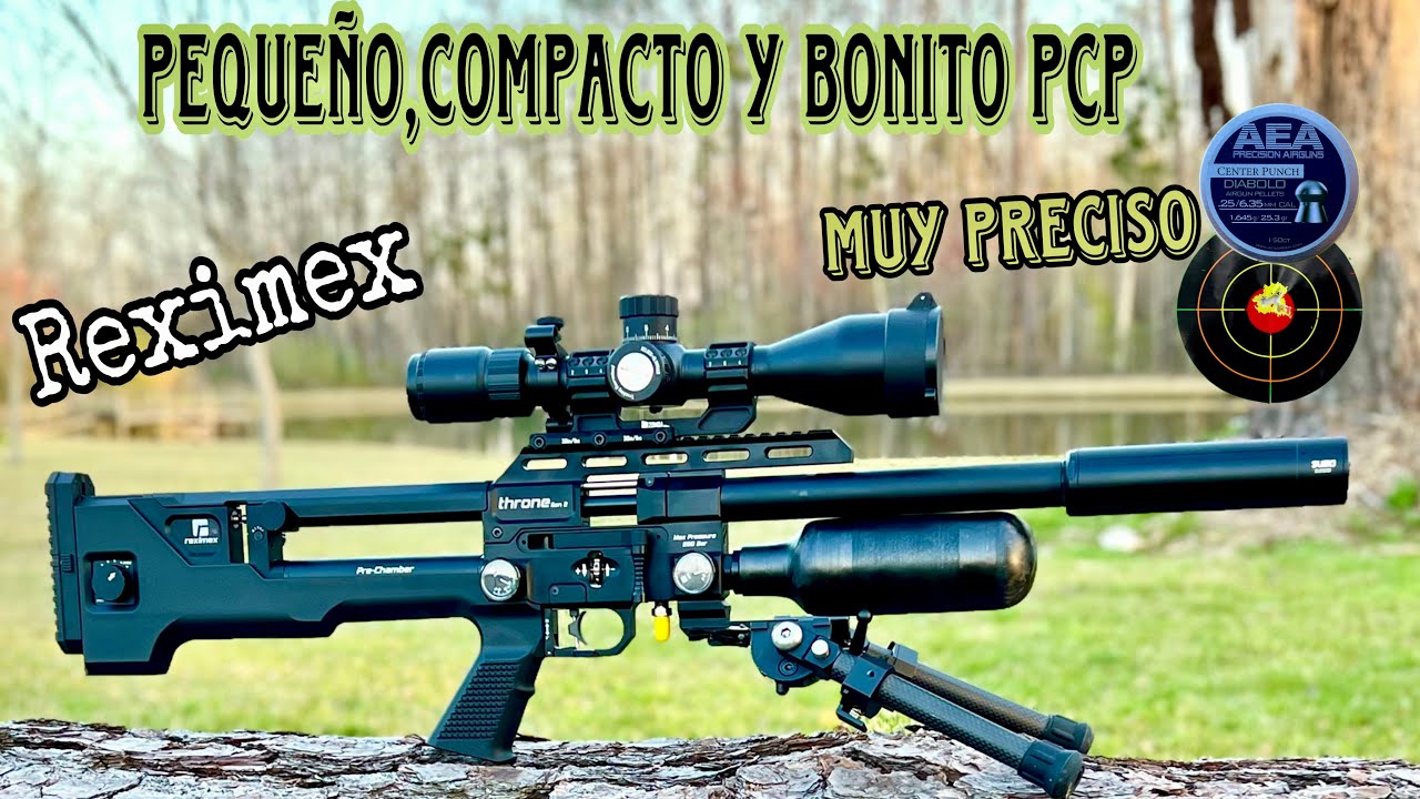 Reximex Throne Gen2 .25 Compacto PCP Y Muy Preciso(Unboxing & Review #pcpairrifle