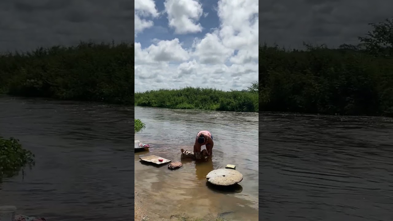 Rio Acaraú, neste  primeiro dia de março/2026, Sobral/Ce💧💦💨