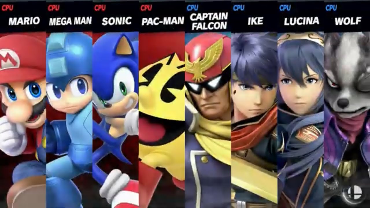 Super Smash Bros. Ultimate - Team Legends vs Team IUFC