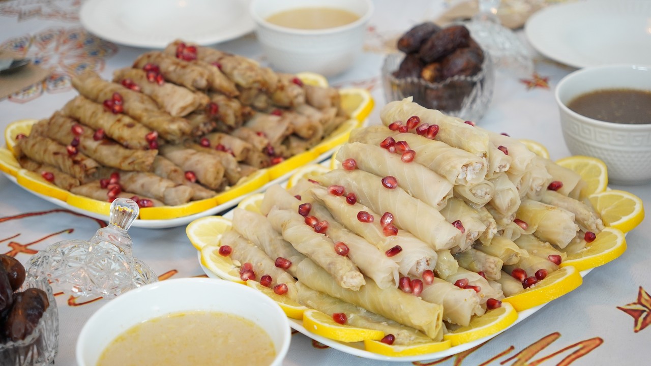 محشي ملفوف بطريقتين  نفس الحشوة… بس الطعم قصة تانية! 😍