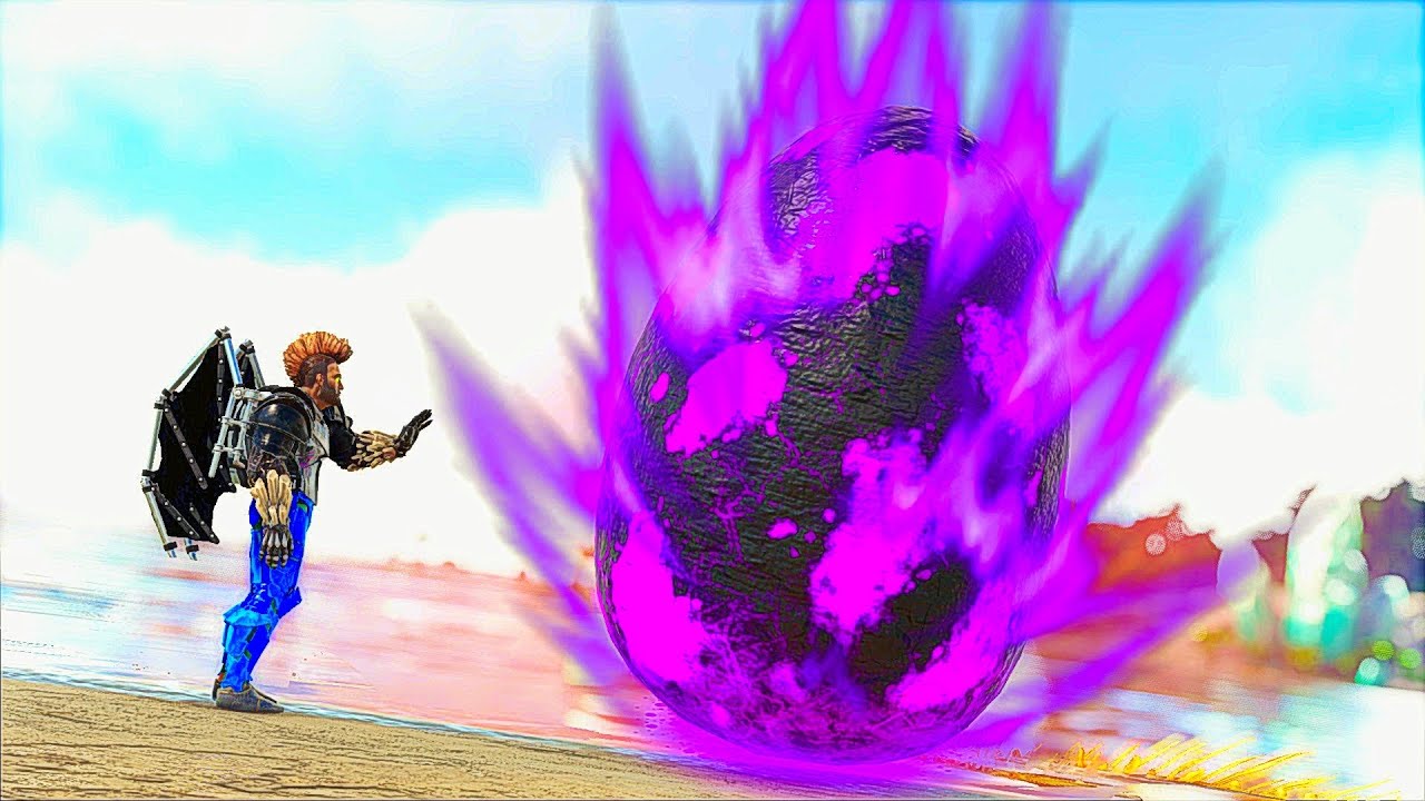 ESSES OVOS TEM O PODER DE UM SAIYJAIN! (SUPER MODS) ARK DINOSSAURO 100 DIAS