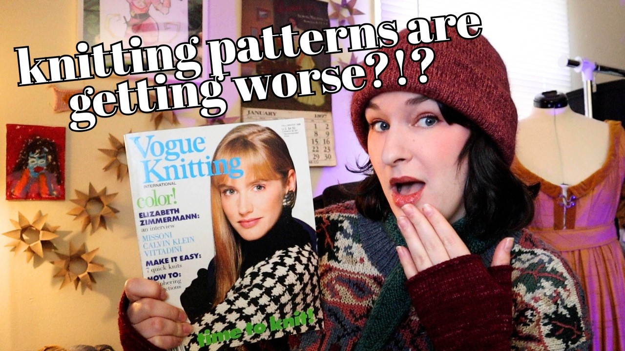 the TRUTH about modern knitting patterns