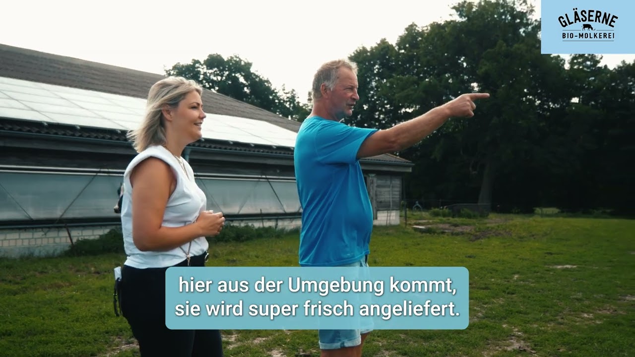 Wir sind die Gl&auml;serne Molkerei. Ehrlich gut.