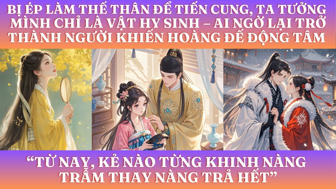 BỊ ÉP LÀM THẾ THÂN ĐỂ TIẾN CUNG, TA TƯỞNG MÌNH CHỈ LÀ VẬT HY SINH – AI NGỜ LẠI TRỞ THÀNH NGƯỜI KHIẾN