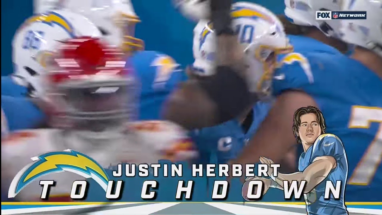 Every Justin Herbert Touchdown (2020-2022)
