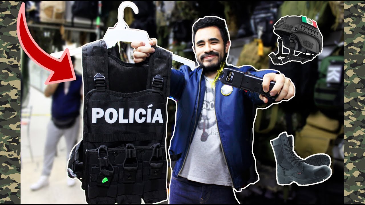 Artículos TÁCTICOS / MILITARES🚨🪖en Plaza Izazaga 151 | Defensa personal | Ropa | Cascos