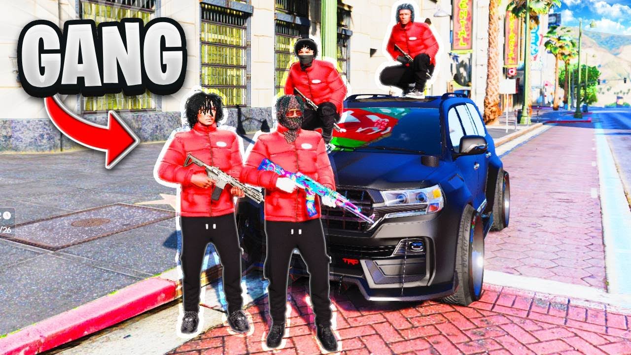 I joined a gang in GTA 5 RP!