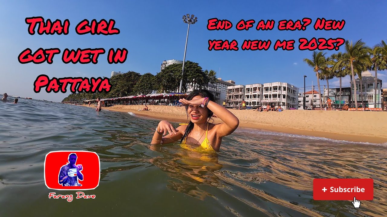 THAI GIRL GOT WET IN PATTAYA, NO MORE BARGIRLS 2025 🇹🇭 4K