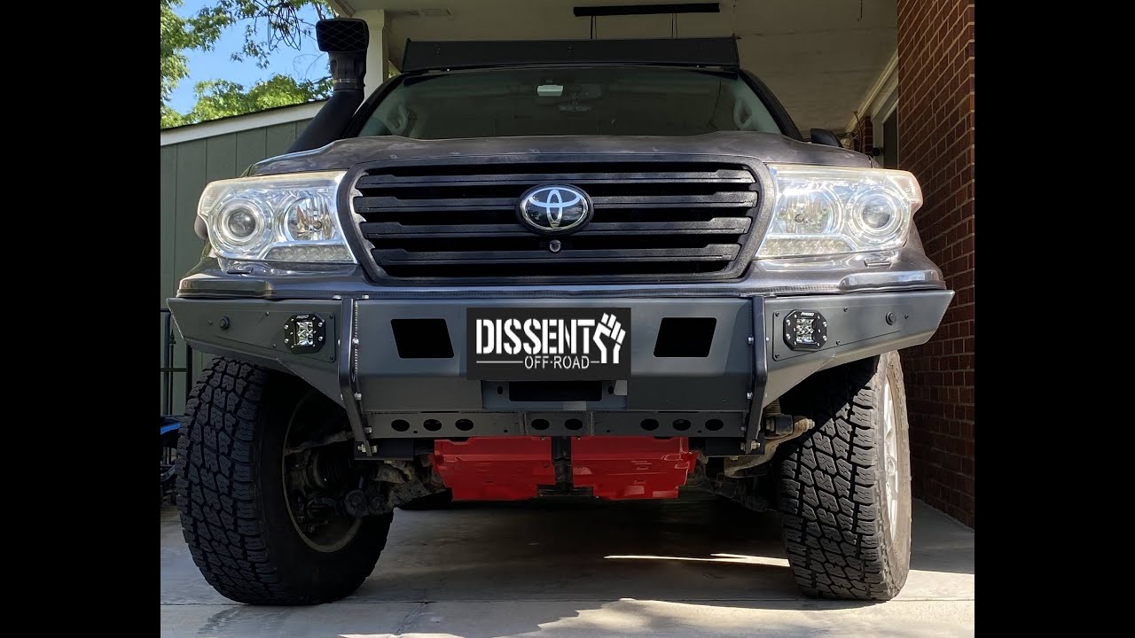 Dissent LC200 Low Profile Mod F_Bumper Install Sorta Walkthrough