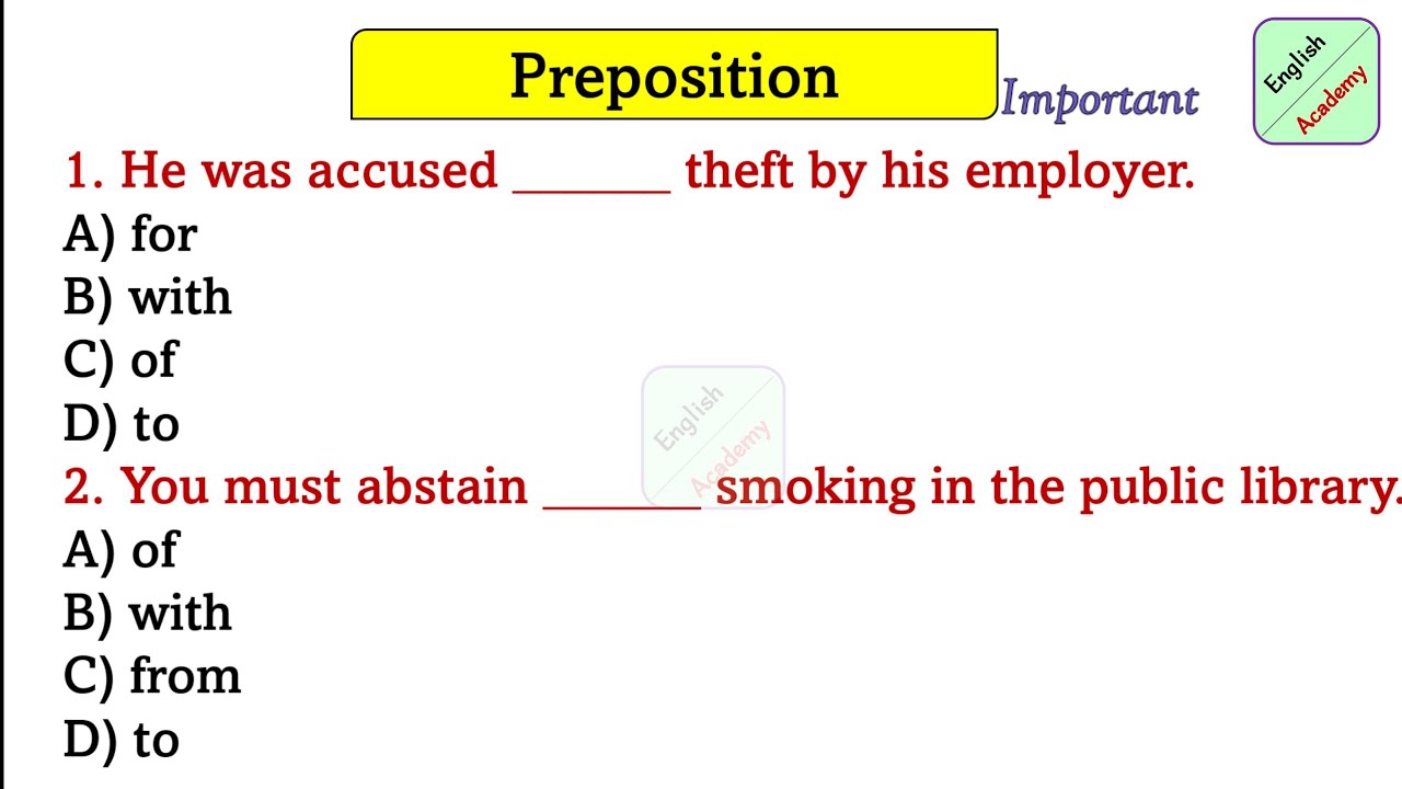 #prepositions practice set (46) questions for all exams #competitiveexams  #englishacademybydeepakkr