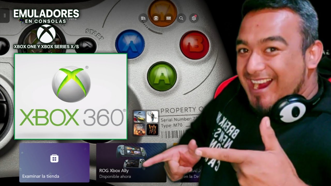 INCREIBLE! EMULADOR DE XBOX 360 para Xbox Series S/X 👈😮🔥