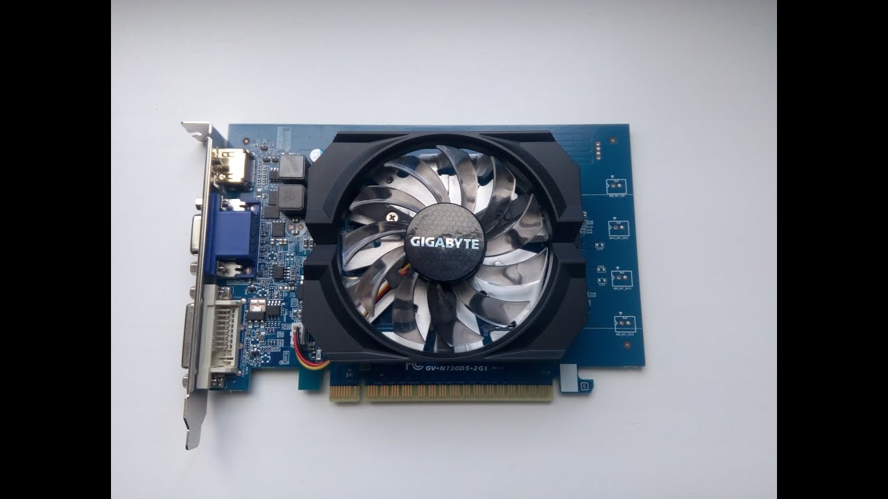 № 21 Обзор GIGABYTE GeForce GT 730