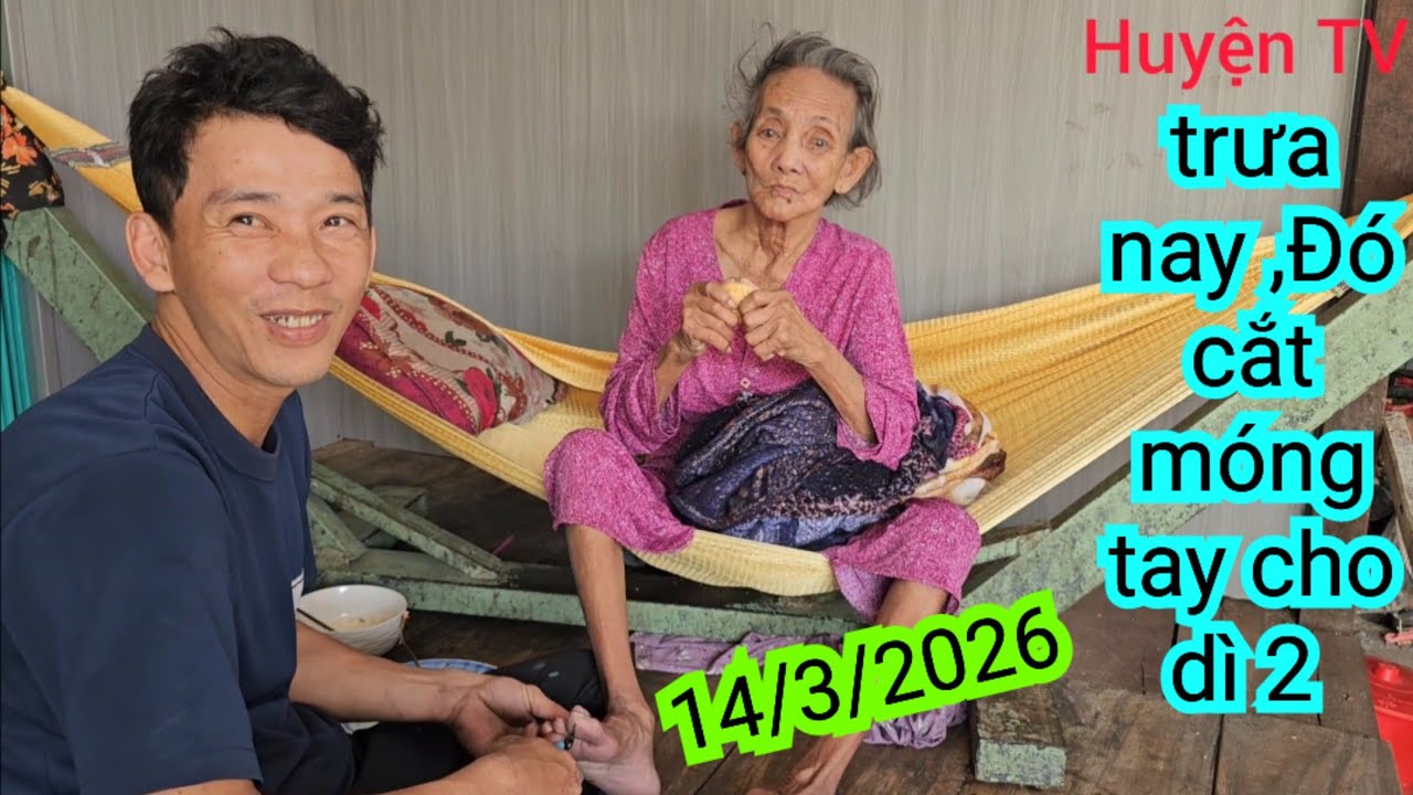 TRƯA NAY, ĐÓ CẮT MÓNG TAY CHO DÌ 2 
