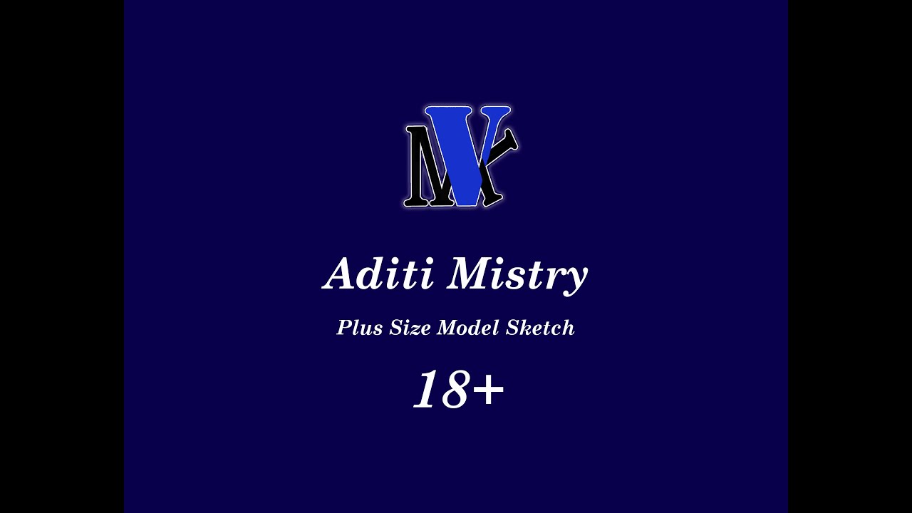 Aditi Mistry Plus Size Model Fitness Star Portrait Sketch Nude art Naked fashion onlyfan Reddit blog