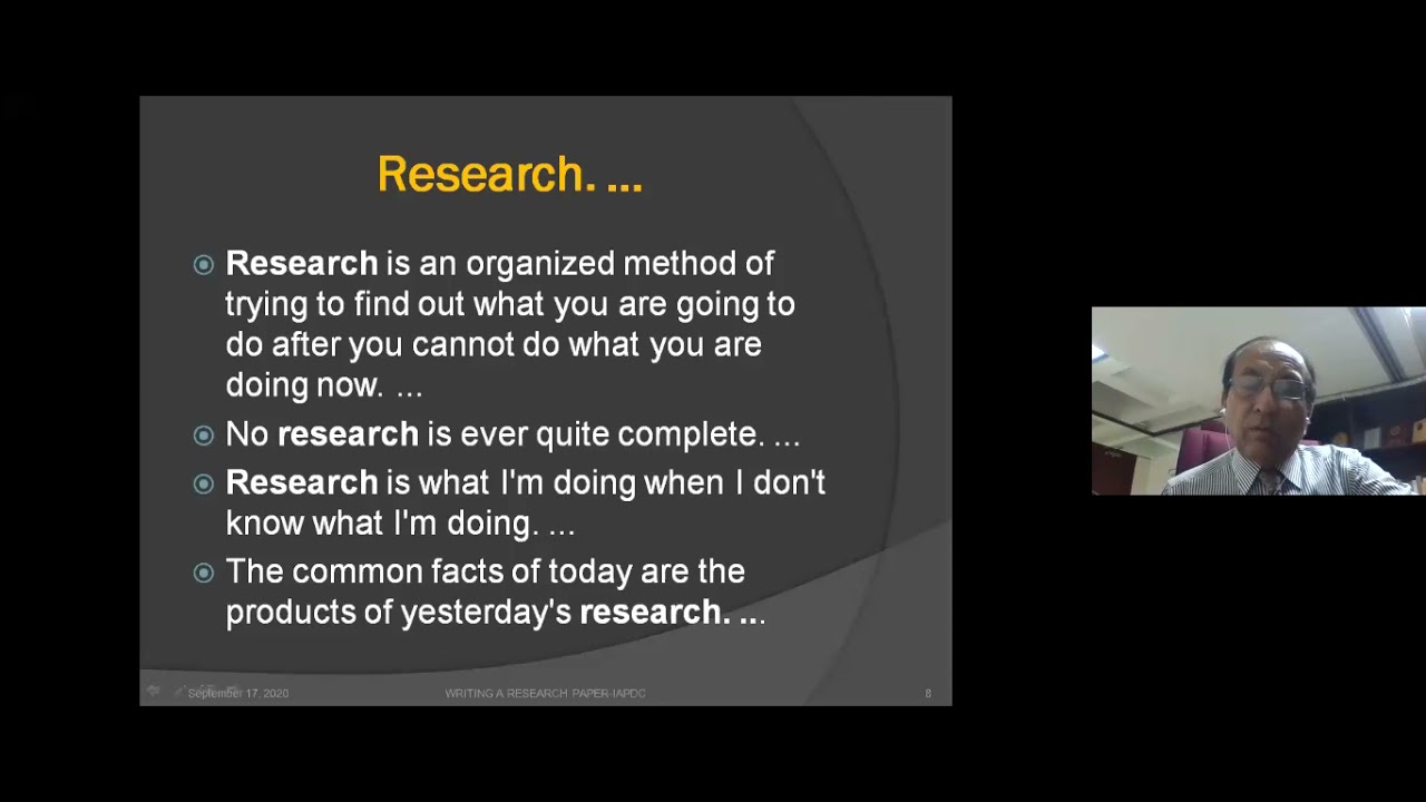 Webinar on 