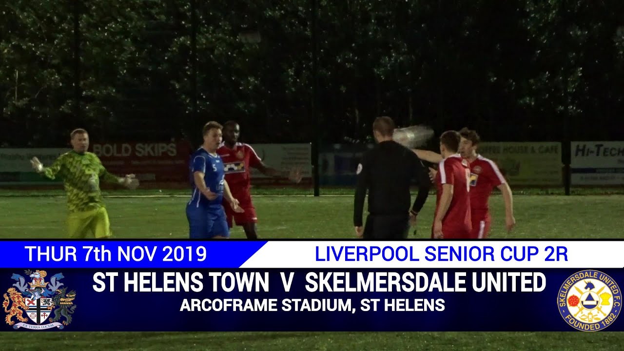 St Helens Town Vs Skelmersdale United (07.11.19) Liverpool Senior Cup 2R