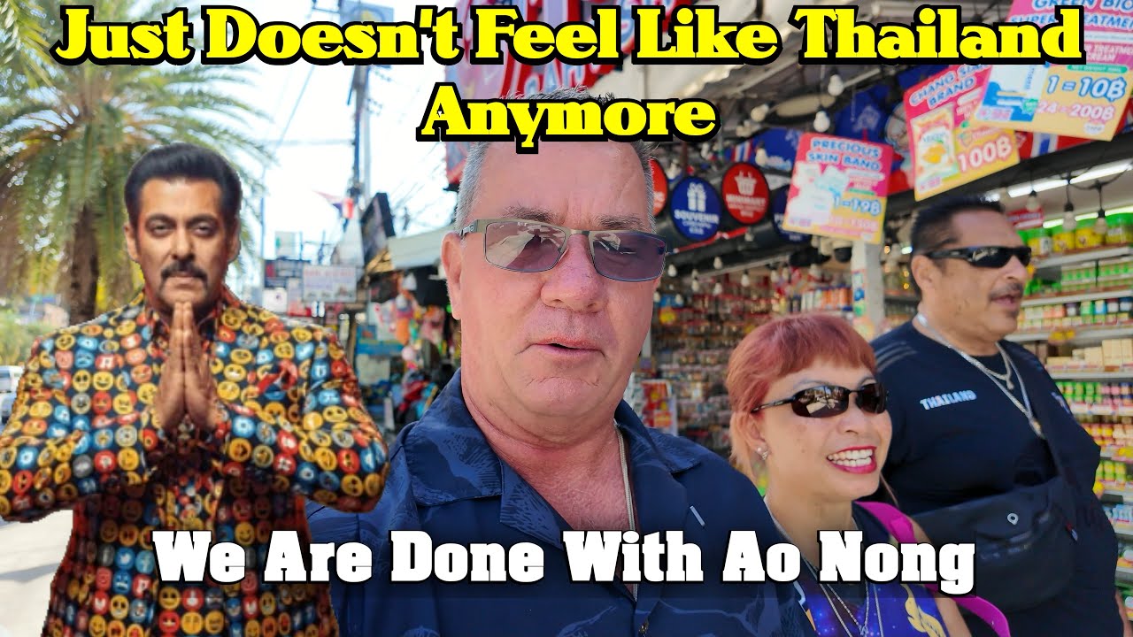 I Think We Are Done With This Part Of Thailand. Just Doesn't Feel Right Anymore.