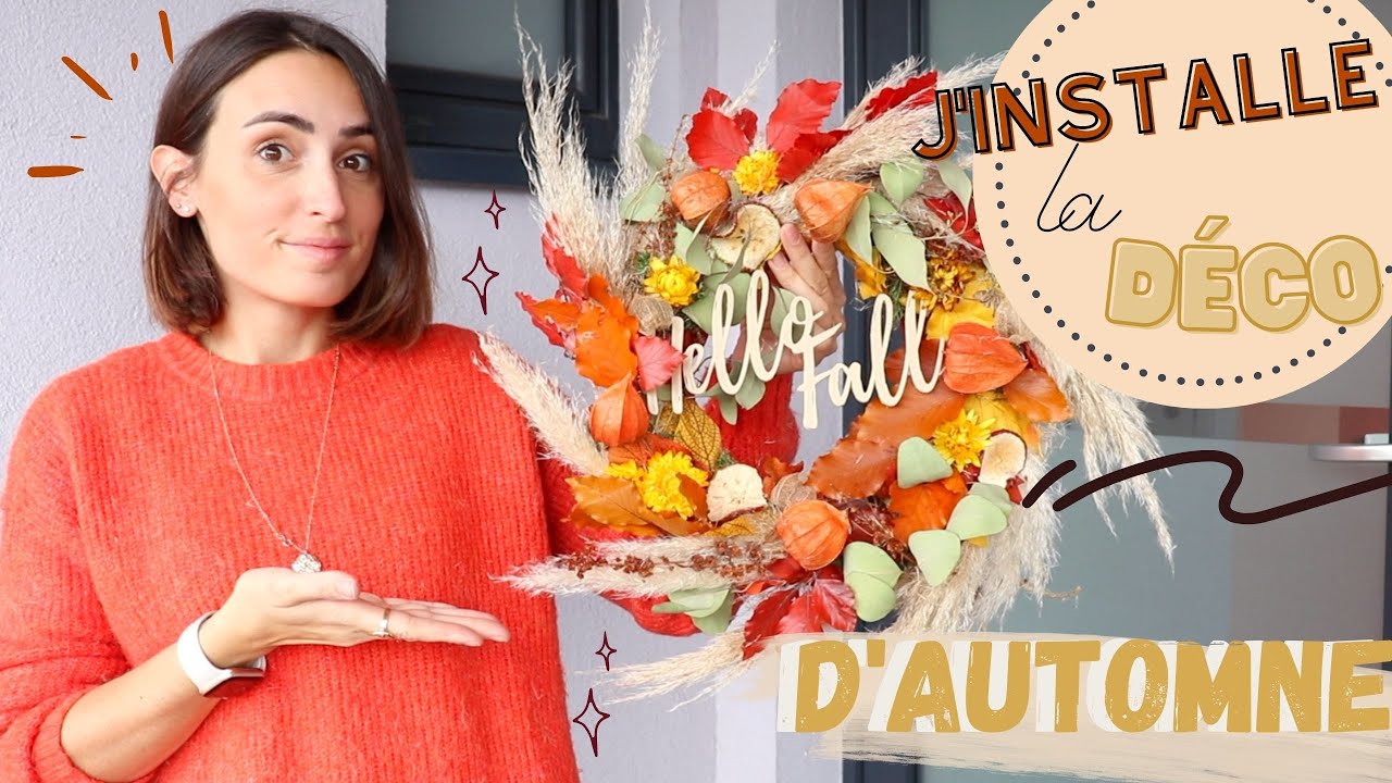 VLOG: J'INSTALLE MA DÉCO D'AUTOMNE  🍂 I Intérieur & exterieur I Miss Suzette