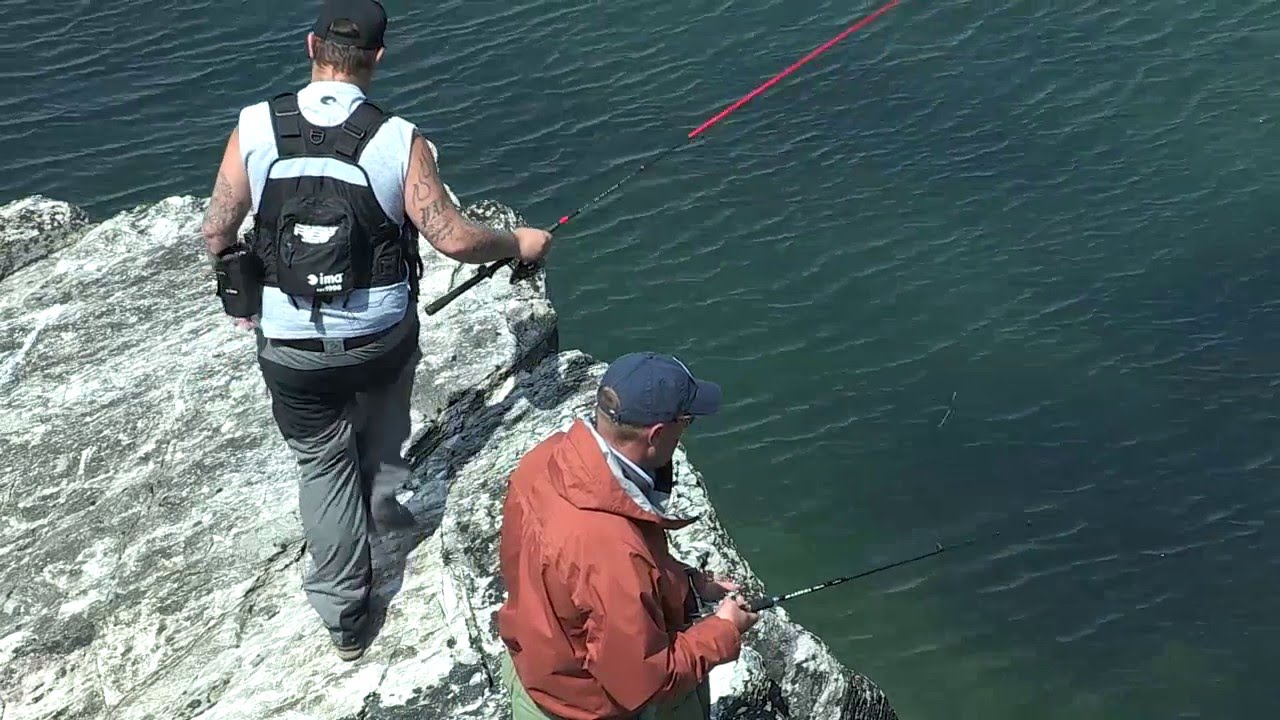 Wrasse fishing with Steve Collett and Danny Parkins
