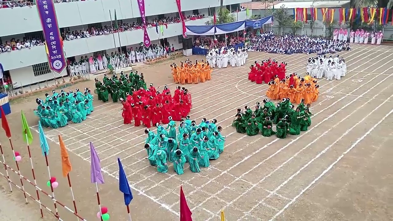 A stunning display of Annual Sports Day -2025. Silver Bells Girls' High School.