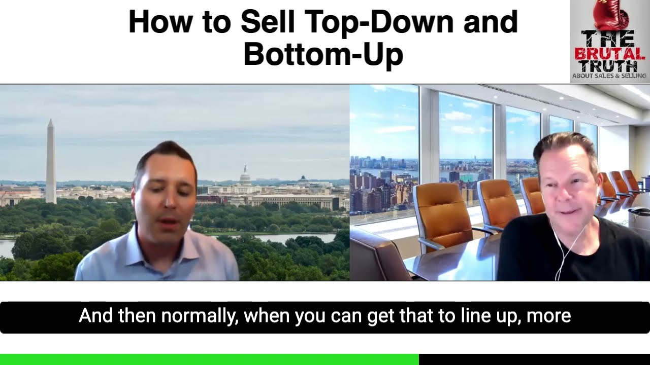 HOW TO WIN LARGE ENTERPRISE DEALS  -  The Brutal Truth about Sales Podcast