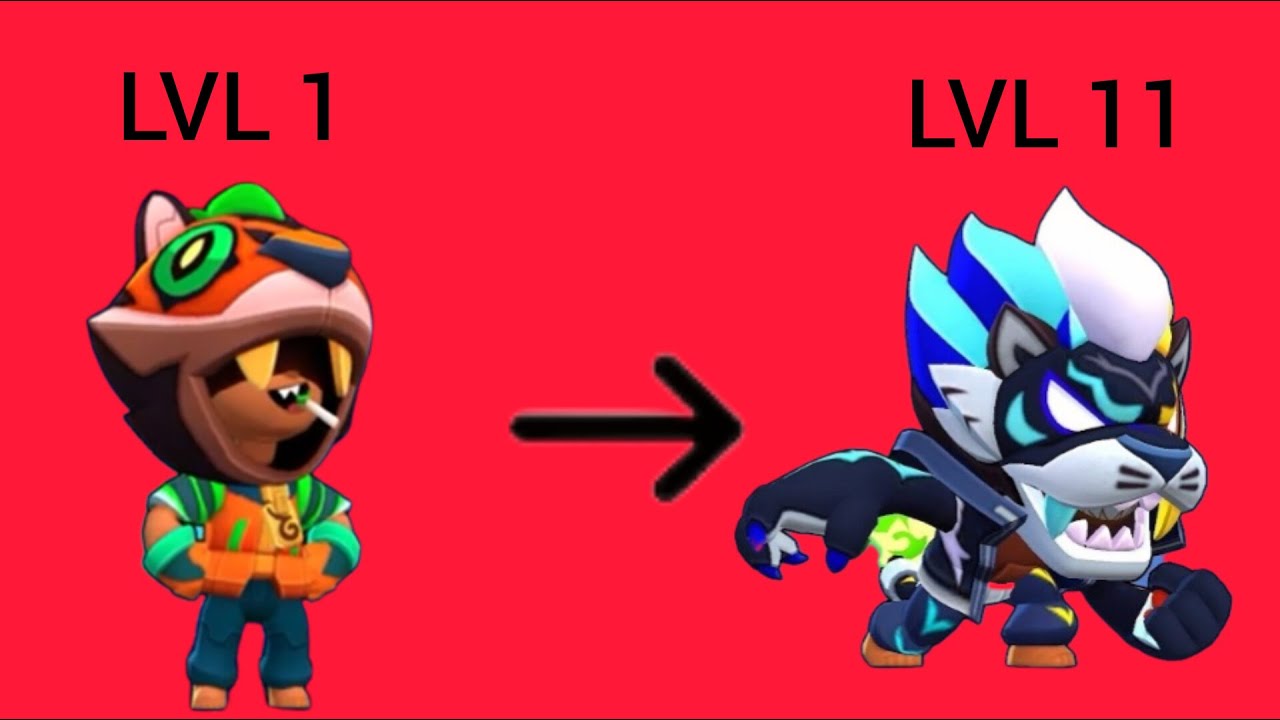 Every game my Tiger Leon skin upgrades!