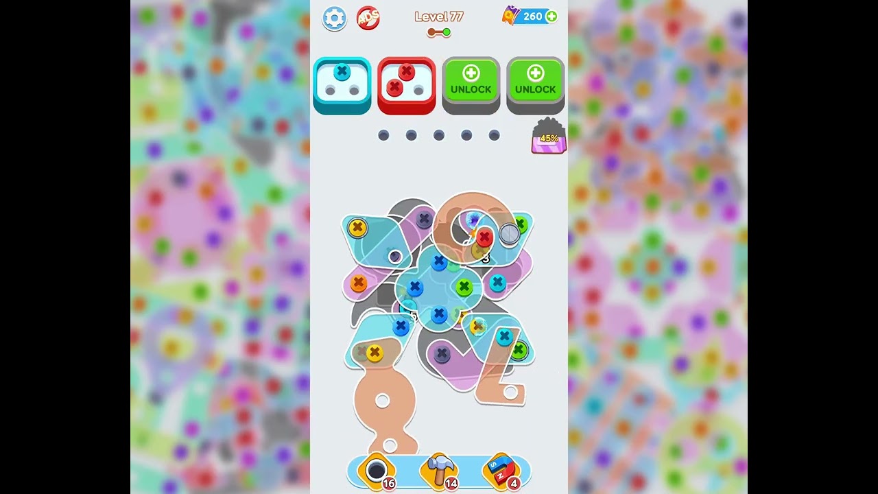 Screw Pin out! (Screw Out!) 🔩 Level 77 Walkthrough & Solution