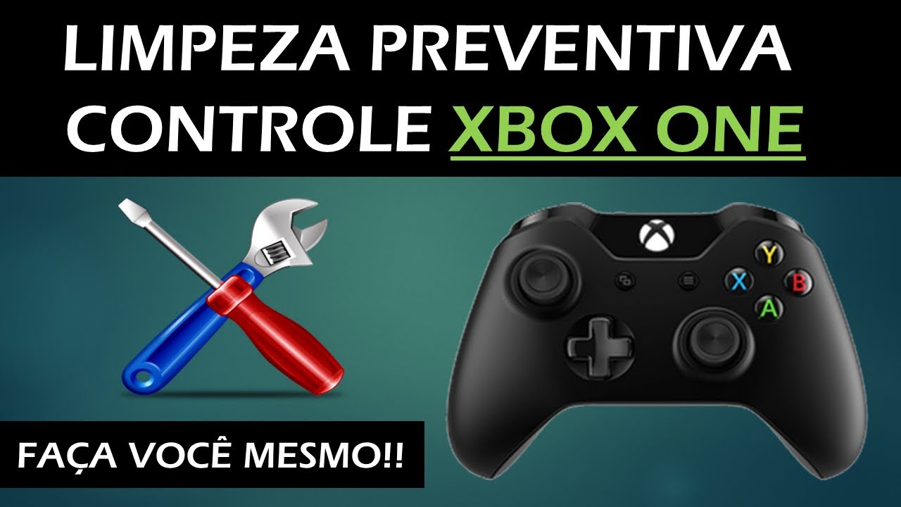 Limpeza Preventiva Controle XBOX ONE - Dicas Simples de Reparo - PlayJogos&Projetos