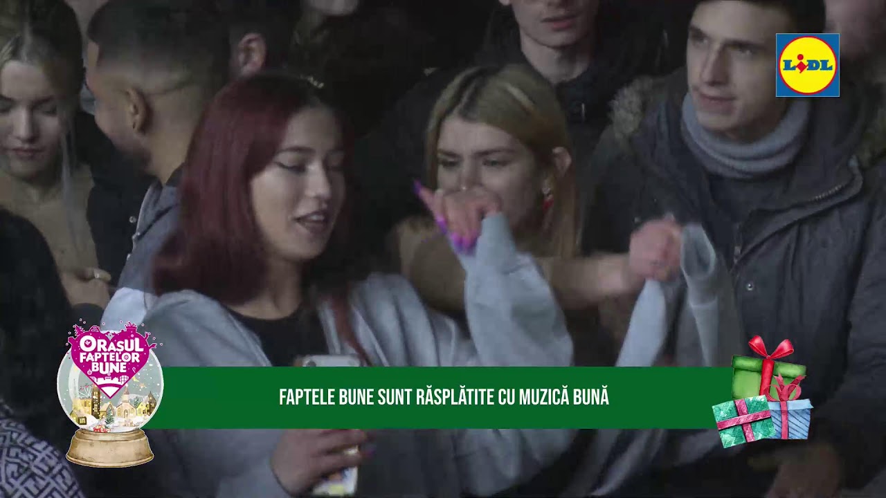 Andrei Bănuță cântă LIVE pentru cetățenii din Orașul Faptelor Bune