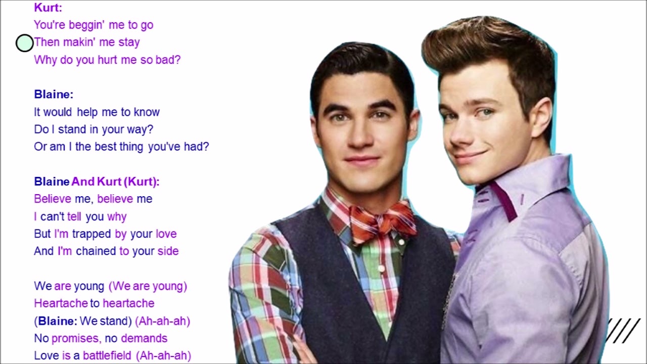 Love Is A Battlefield Glee Lyrics