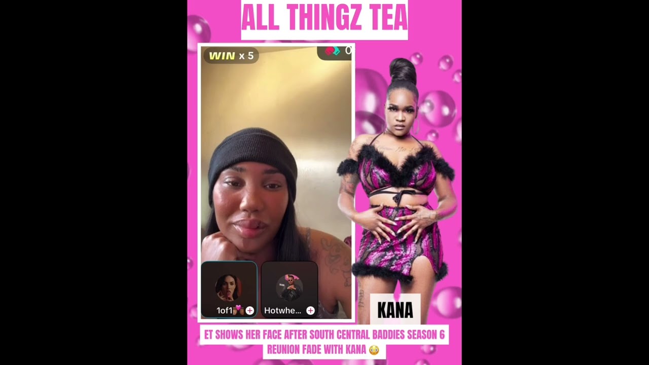 ET SHOWS HER FACE AFTER THE SOUTH CENTRAL BADDIES REUNION 😳