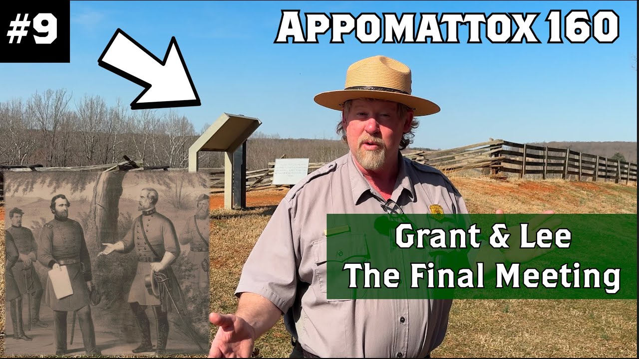 Последняя встреча Гранта и Ли после капитуляции | Appomattox 160