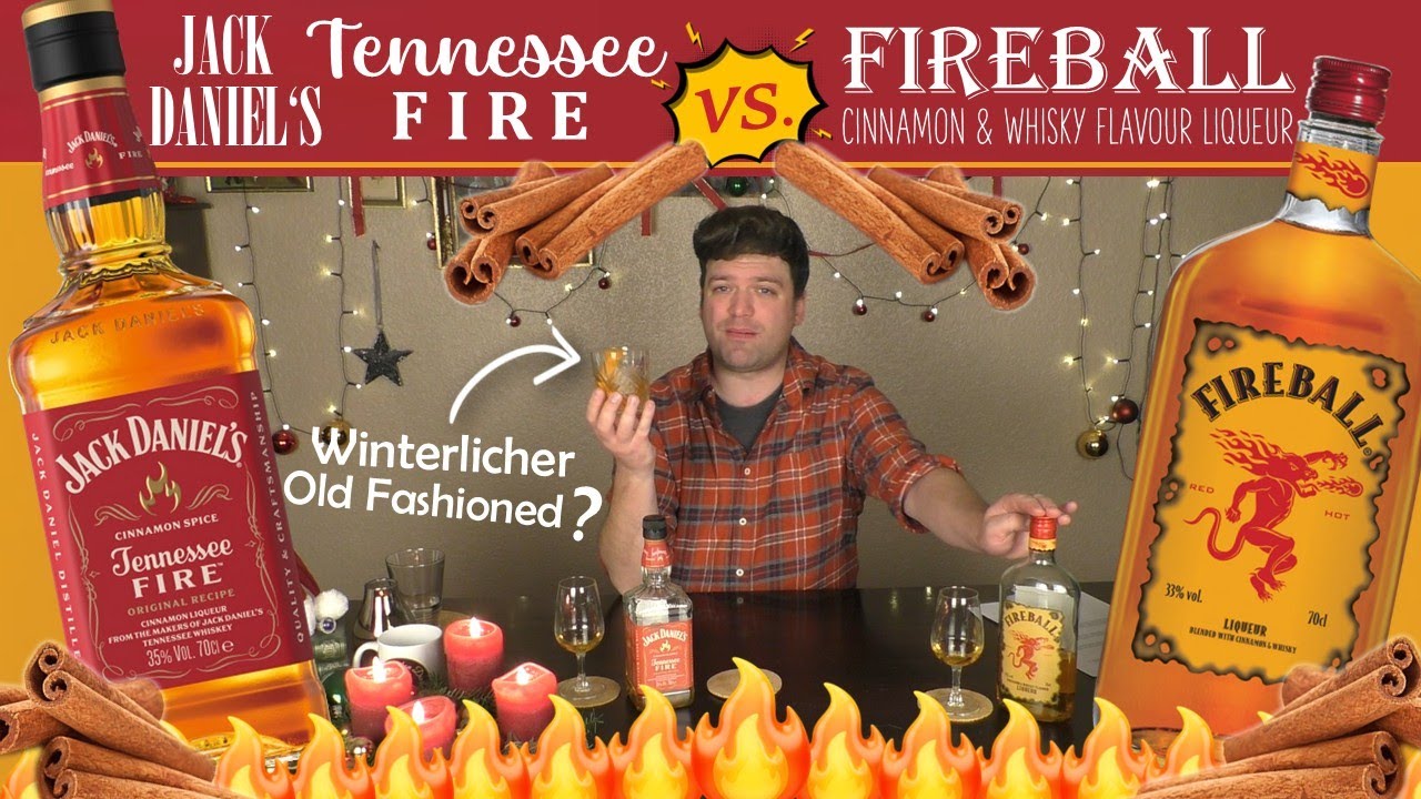 Jack Daniel's Tennessee Fire vs. Fireball Cinnamon & Whisky Liqueur | The Bourbon Diaries