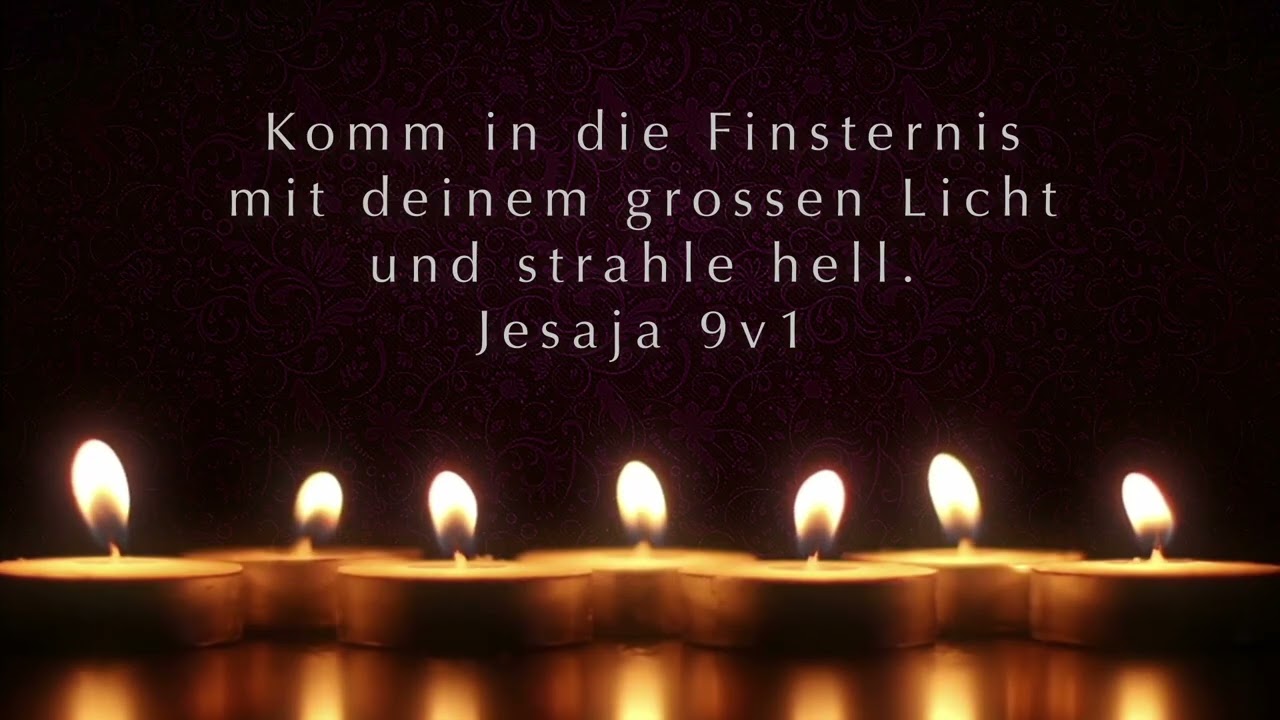 Spontane Anbetung - Jesaja 9,1 - Komm in die Finsternis
