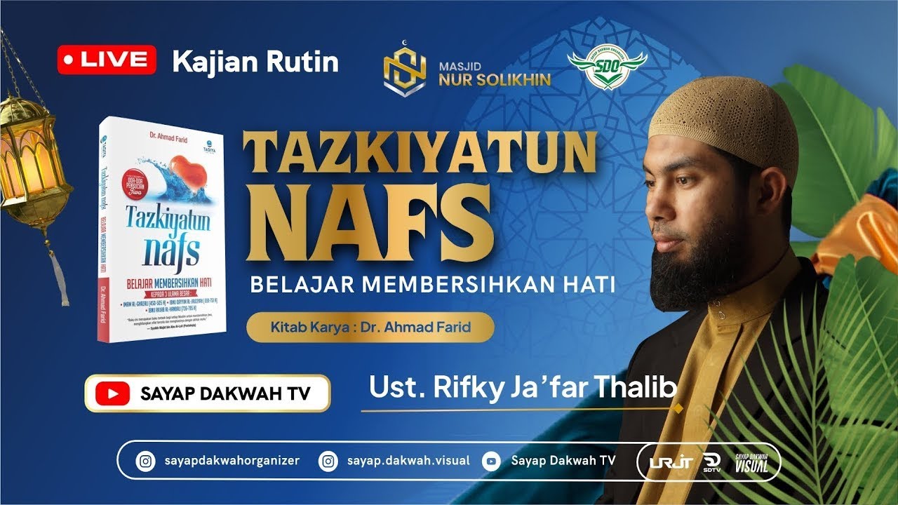 🔴Membersihkan Hati Dengan Zuhud !!? | Kitab TAZKIYATUN NAFZ !! - Ust. Rifky Ja'far Thalib
