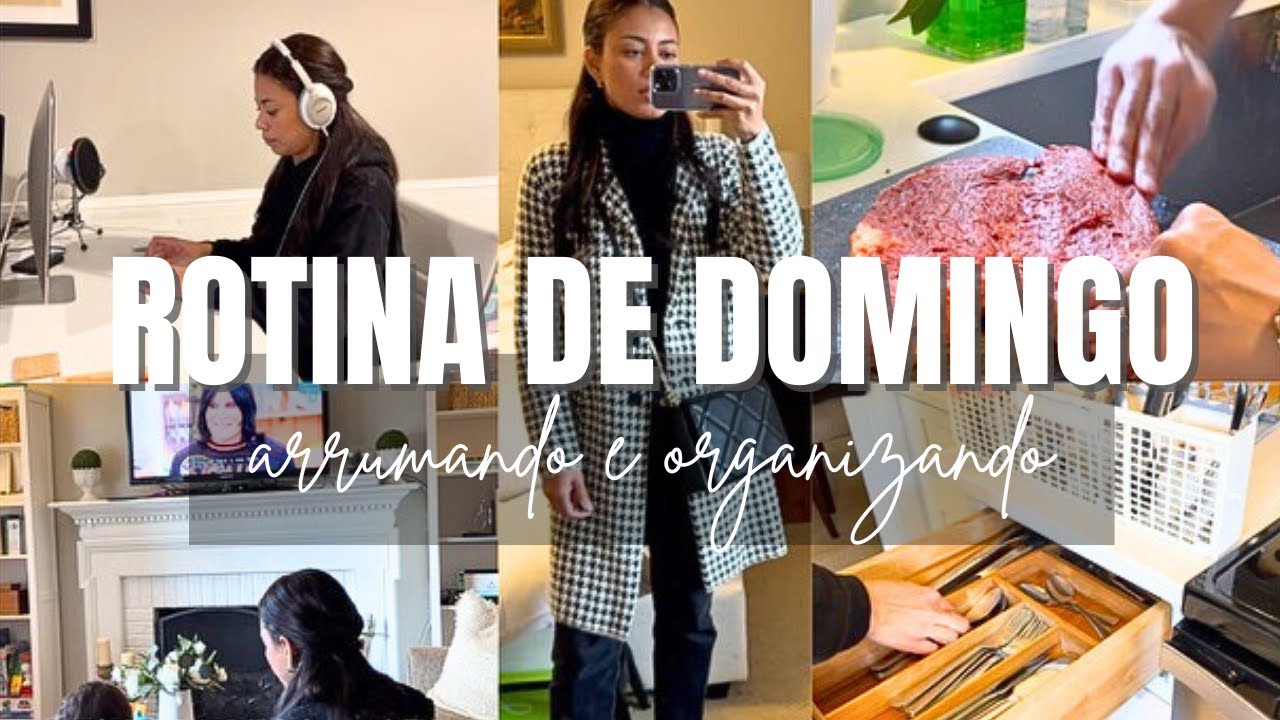 ARRUMEI A CASA | ORGANIZEI E LAVEI AS ROUPAS E FIZ O JANTAR | JOICE