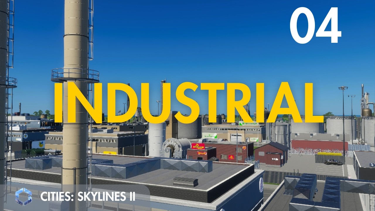 INDÚSTRIAS CHEGARAM EM ROTAS NOVAS (ep. 04) - Cities: Skylines II sem mods