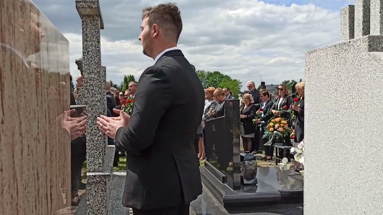Z pogrzebu śp Andrzeja Milewskiego Dąbrowa Tar