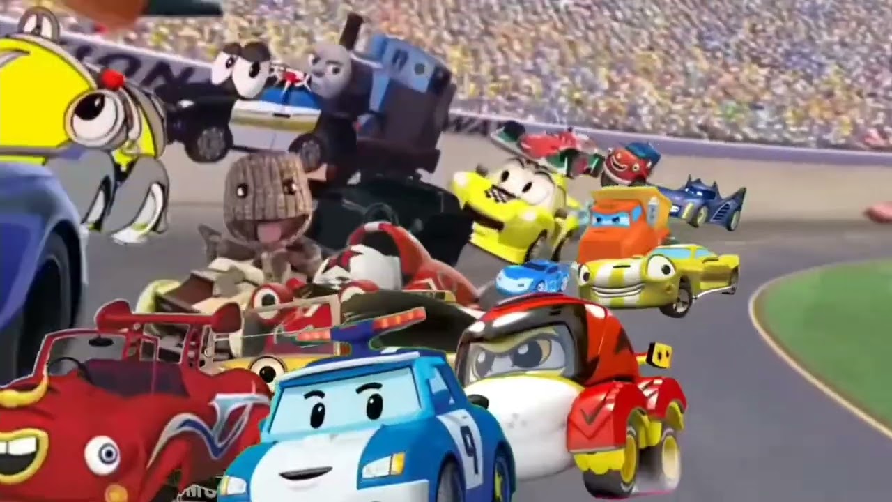 Cars 4 parody movie final race scene add round 1
