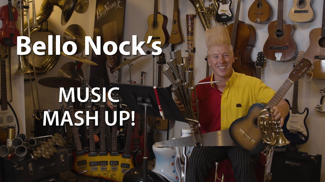 Learn To Play Music with Bello Nock! (Musical Instruments How To for Teachers & Home School Classes)