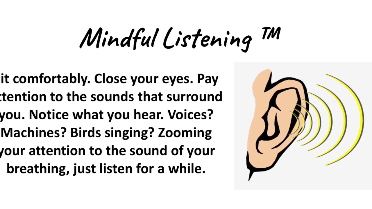 Mindful Listening Activity