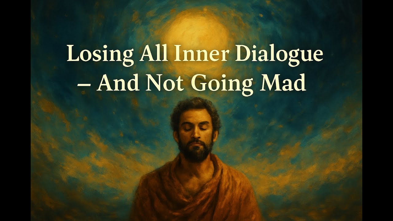 Losing All Inner Dialogue — And Not Going Mad