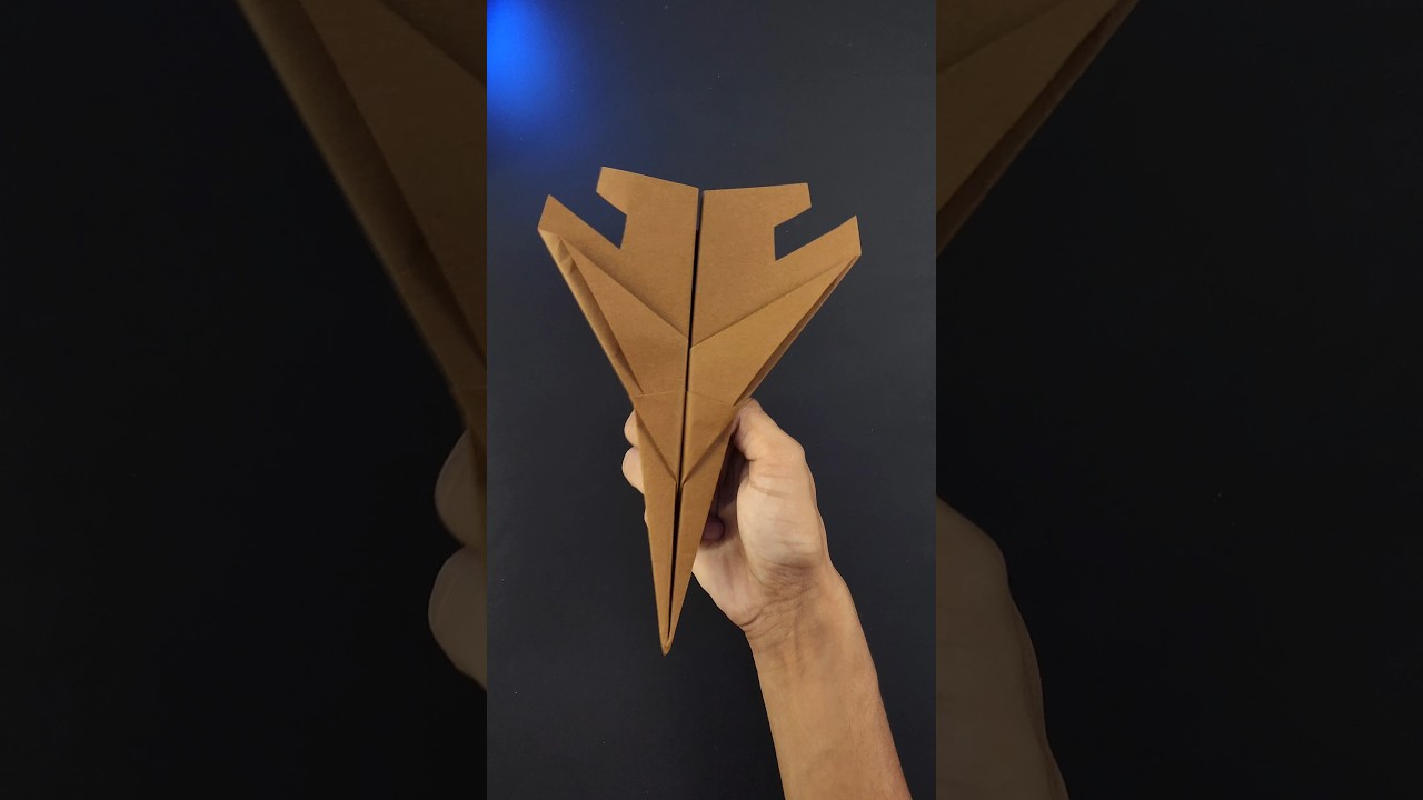 Super Fast Paper Airplane ✈️ #shorts